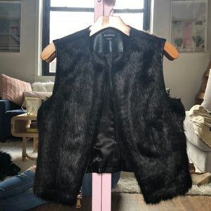 Bebe faux fur vest